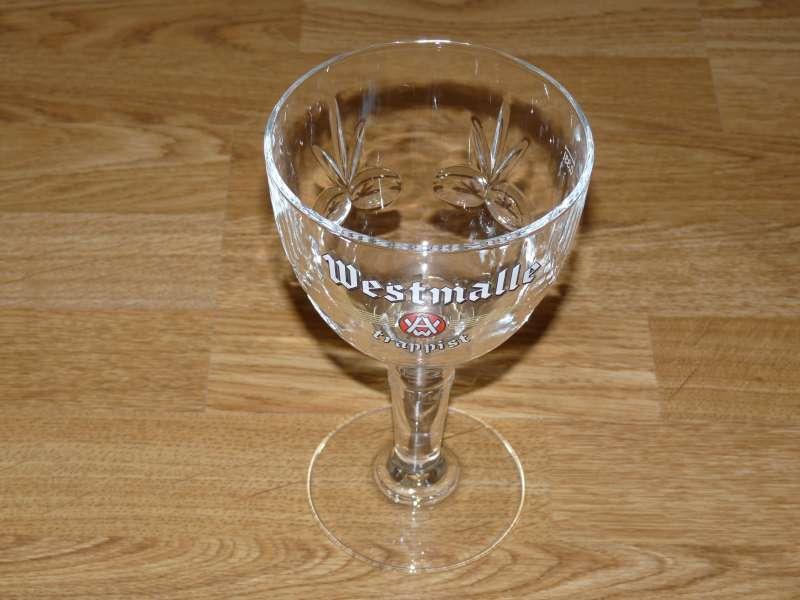 Glas Westmalle Trappist, Verzamelen, Ophalen of Verzenden, Gebruikt, Glas of Glazen