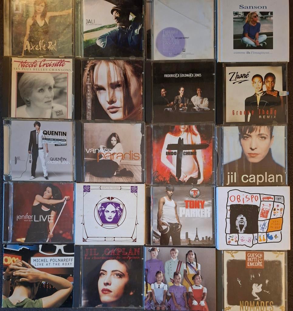 20 CD EN FRANÇAIS ! ! !, CD & DVD, CD | Hip-hop & Rap, Enlèvement ou Envoi