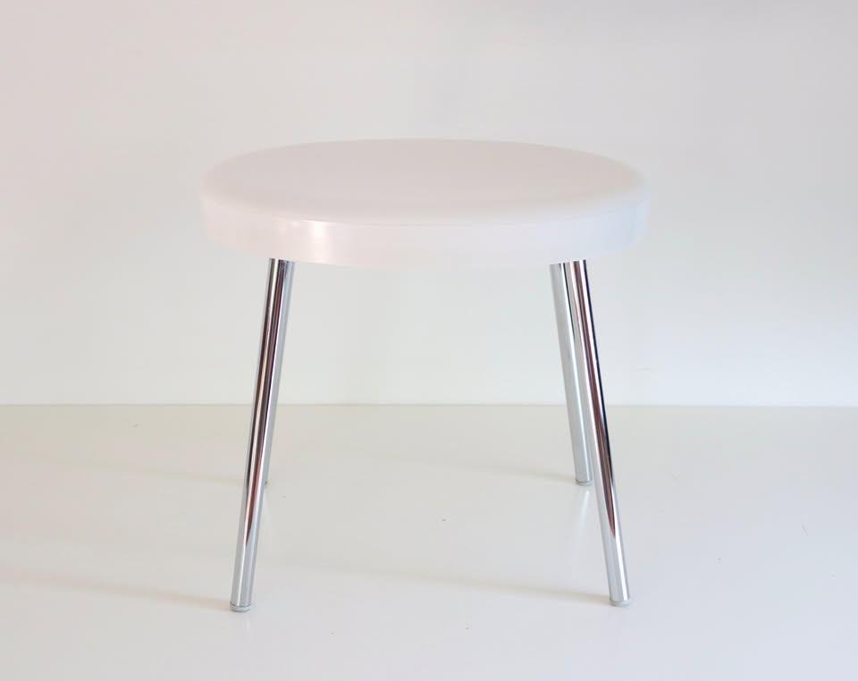 Vintage design krukje CM made in Italy - Tabouret kruk, Antiek en Kunst, Ophalen of Verzenden