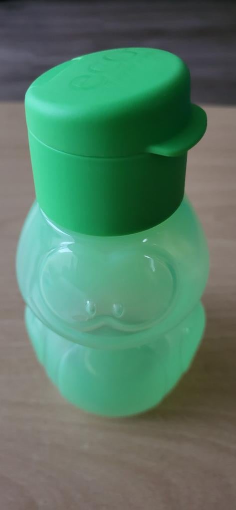 Ecofles Kids, groen, kikker,  Tupperware, 350 ml, Ophalen, Zo goed als nieuw, Groen, Beker of Kan