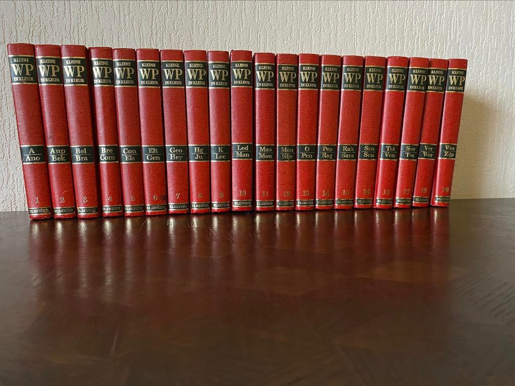 Kleine Winkler Prins encyclopedie in kleur, Enlèvement, Comme neuf