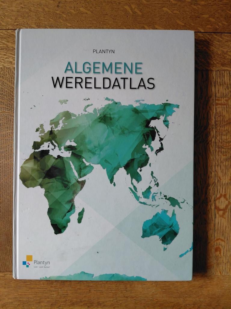 Plantyn Algemene Wereldatlas editie 2012, Enlèvement ou Envoi, 2000 à nos jours, Utilisé, Carte géographique