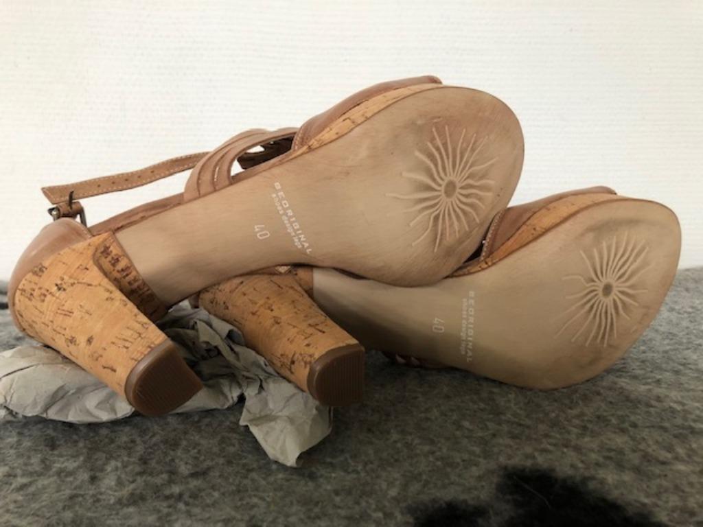 sandales pour femmes, taille 40, BEORIGINAL, Neuf, Enlèvement ou Envoi, Autres couleurs, Chaussures à haut talons