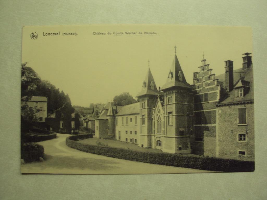 57316 - LOVERAL - HAINAUT -CHATEAU DU COMTE WERNER DE MERODE, Envoi