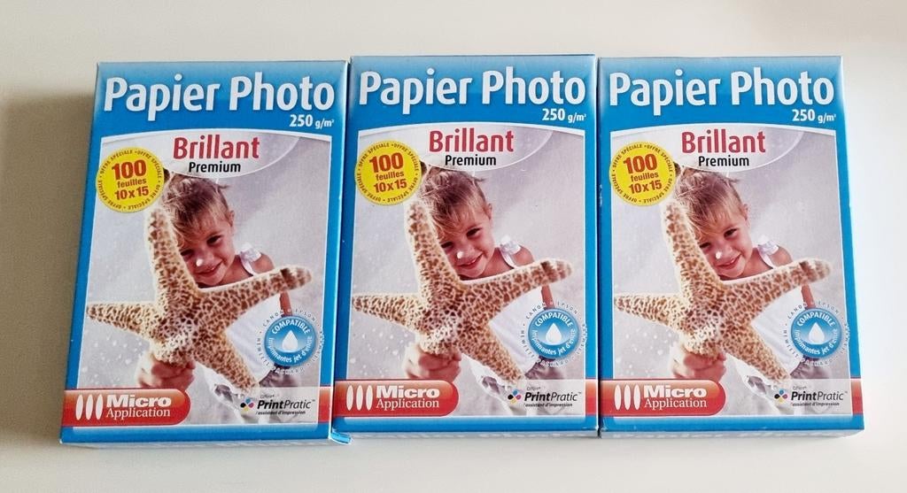 300 Papiers photo brillant prenium, Ophalen, Nieuw