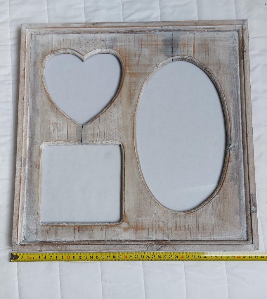 grand cadre en bois pour photos, Maison & Meubles, Enlèvement, Neuf