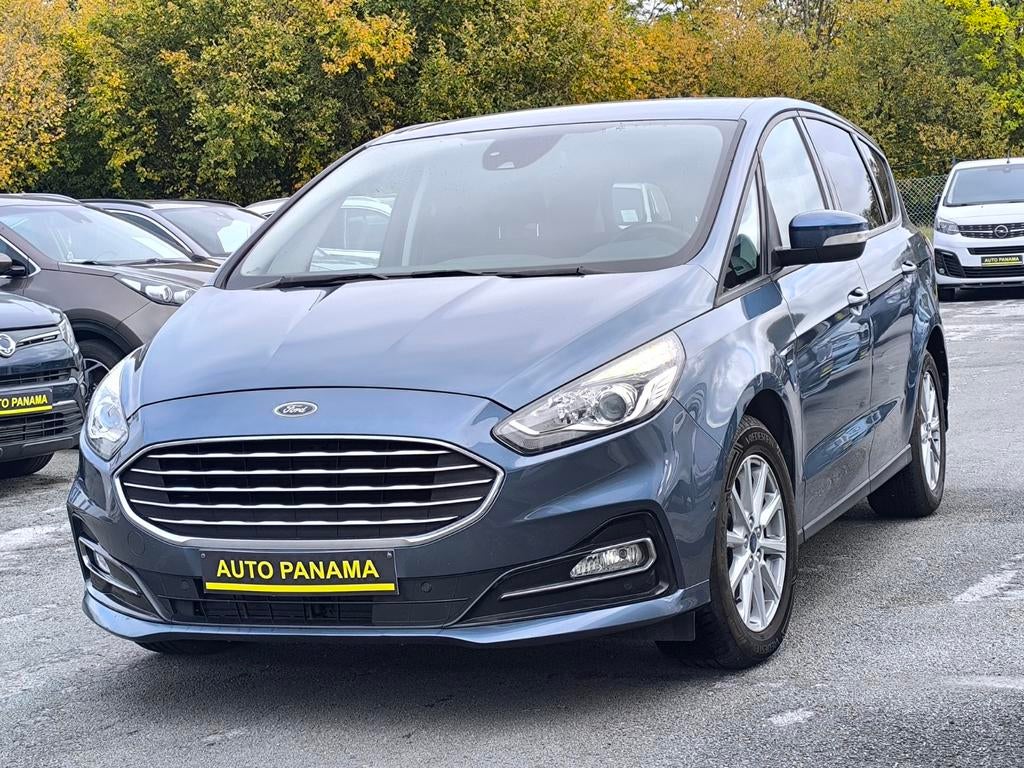 Ford S-Max S-Max 2.0 TDCi 150CV (EU6d) 7 PLACES CLIM GPS CAM, Auto's, Voorwielaandrijving, Monovolume, 4 cilinders, Blauw