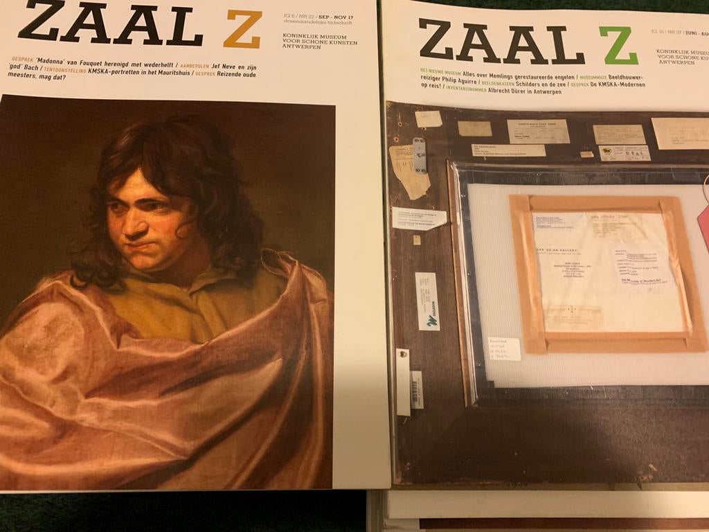 Zaal Z magazine van KMSKA, Ophalen of Verzenden, Zo goed als nieuw, Overige onderwerpen, KMSKA