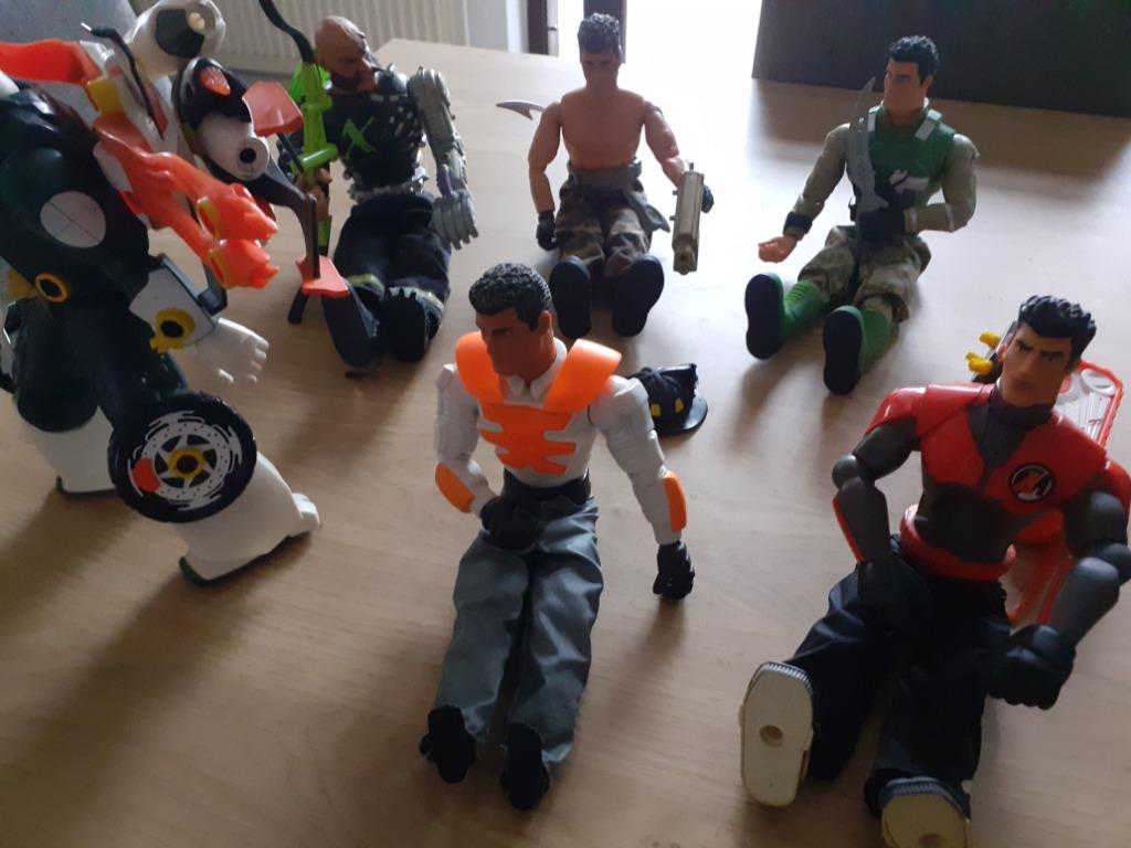 LOT ACTION MAN AVEC ACCESSOIRES, Enlèvement, Comme neuf