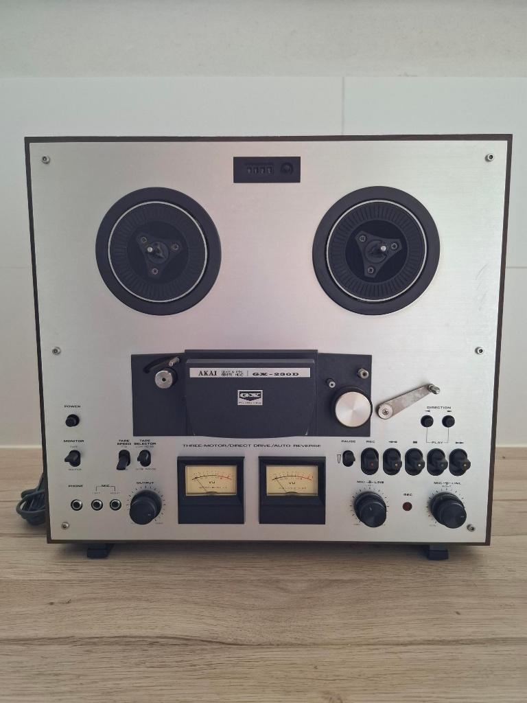 AKAI bandrecorder GX230 D, Enlèvement, Magnétophone, Avec bandes
