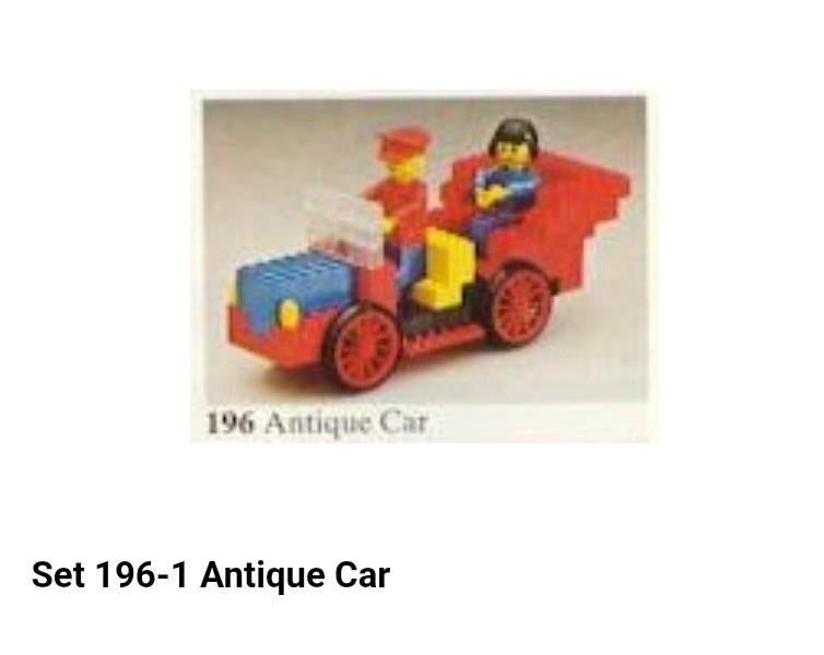 Lego Antique Car


Item No: 196-1, Enlèvement ou Envoi, Lego