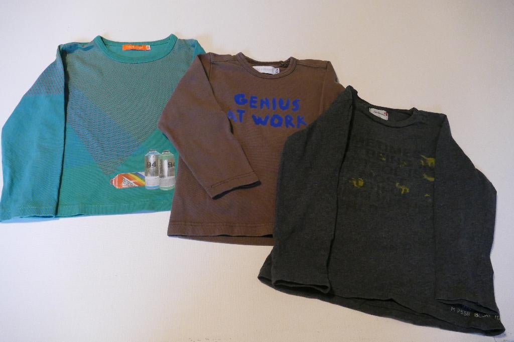 " t-shirts: Bellerose, Fred&Ginger,Filou&Friends: 4 jaar, Ophalen of Verzenden, Zo goed als nieuw, Shirt of Longsleeve, Jongen