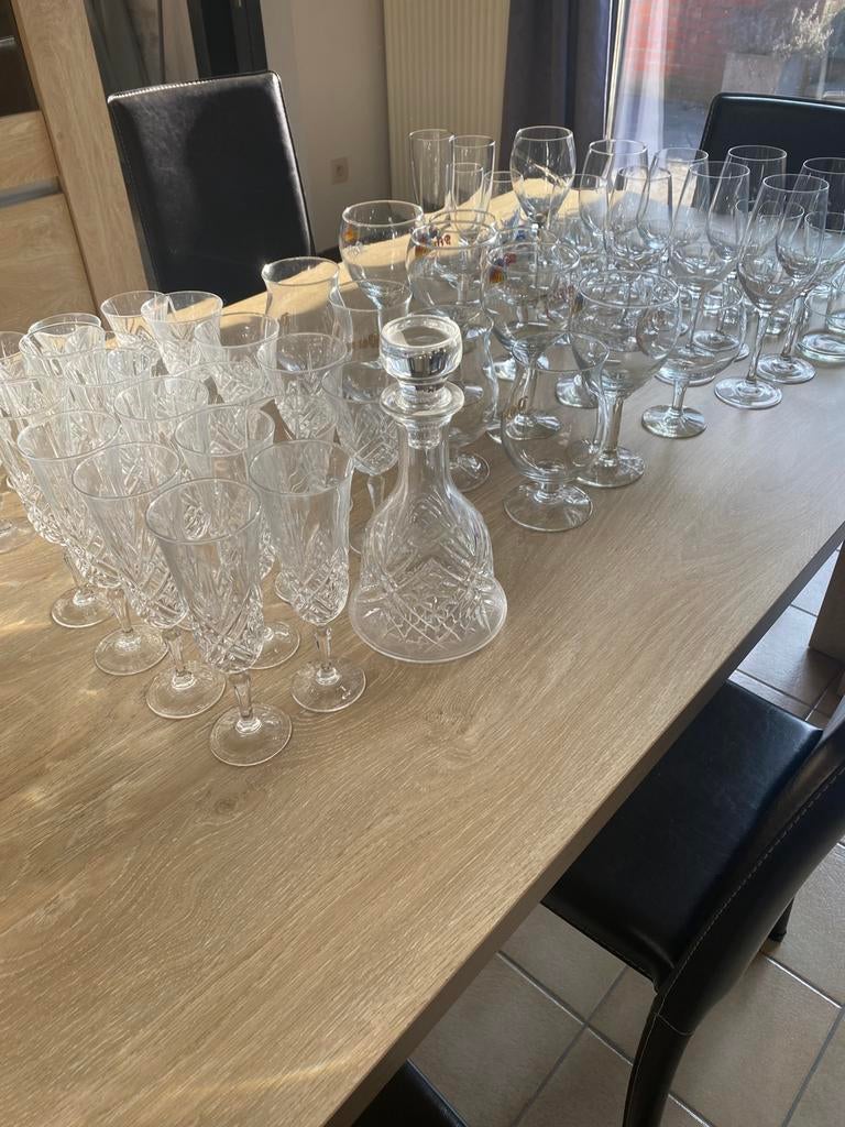 Lot de differents verres, Collections, Enlèvement, Comme neuf, Autres types