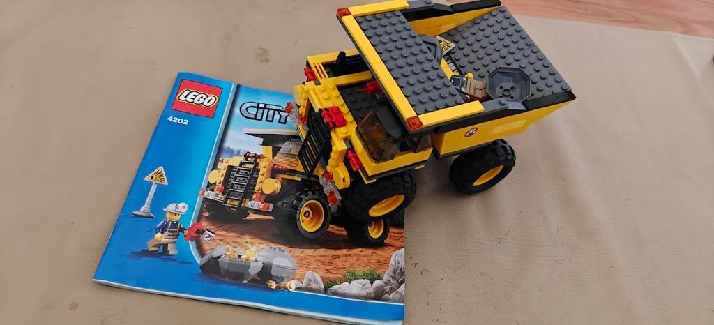 Lego 4202 mining truck, Ophalen of Verzenden, Zo goed als nieuw, Lego