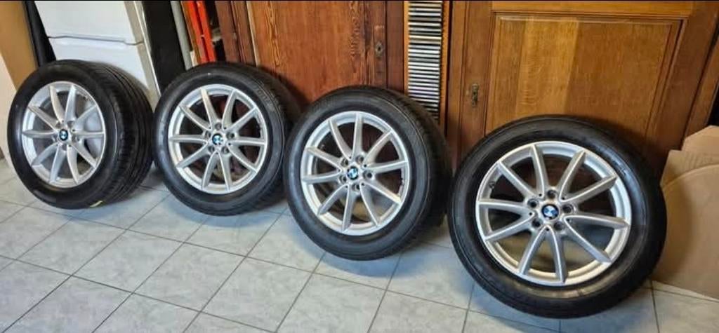 Jantes d'origine BMW AUSTRIA 5x112   225/55/17 97w, Autos : Pièces & Accessoires, Pneus et Jantes, 255 mm, Véhicule de tourisme
