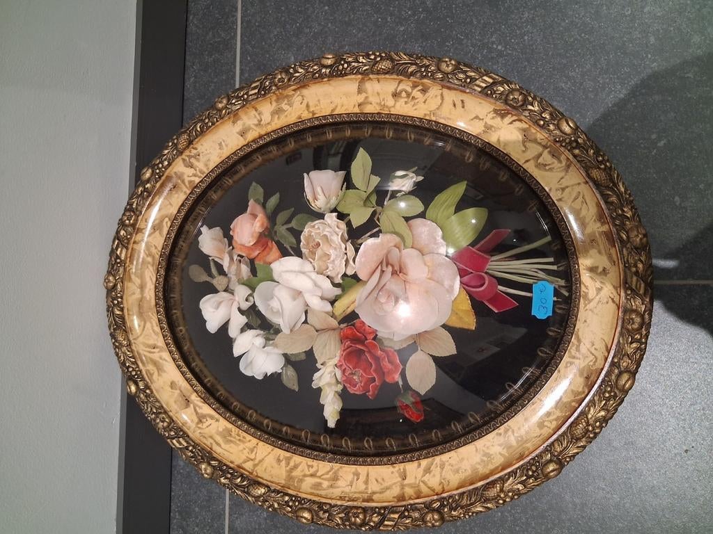 Ovalen lijst., Antiek en Kunst, Ophalen