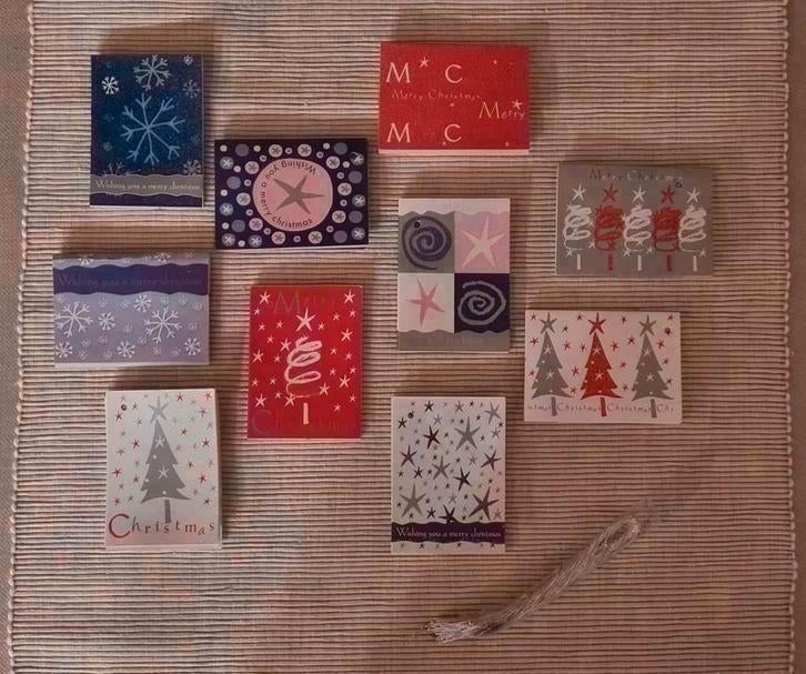 De nouvelles petites cartes de Noël amusantes pour les cadea, Enlèvement ou Envoi, Neuf