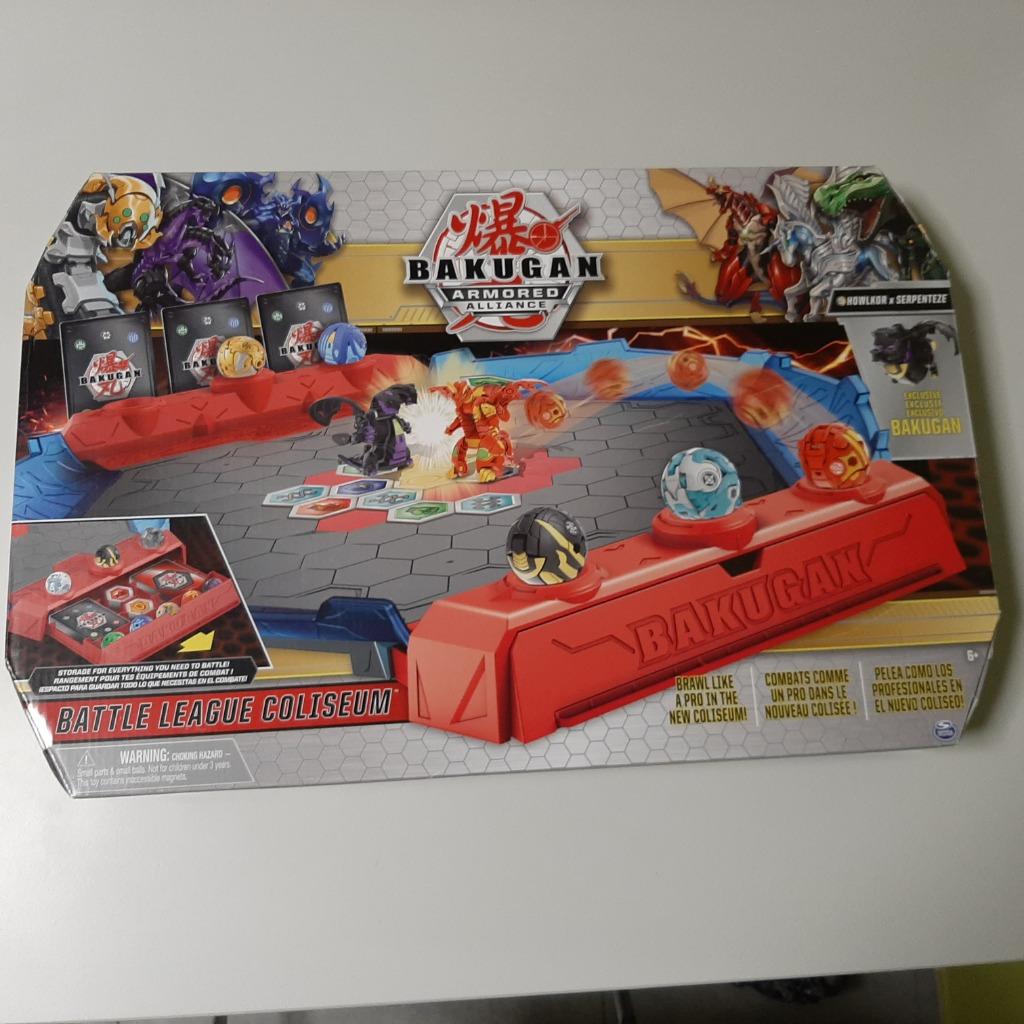 Arène Bakugan, Enlèvement, Utilisé
