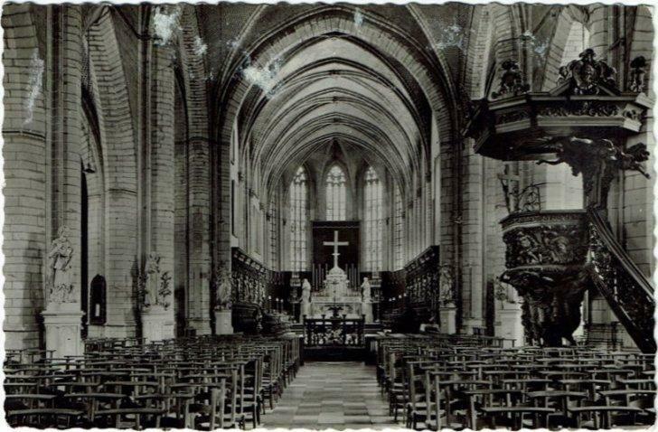 Vilvoorde Binnenzicht Kerk O.-L.-Vrouw van Goede Hoop, Envoi