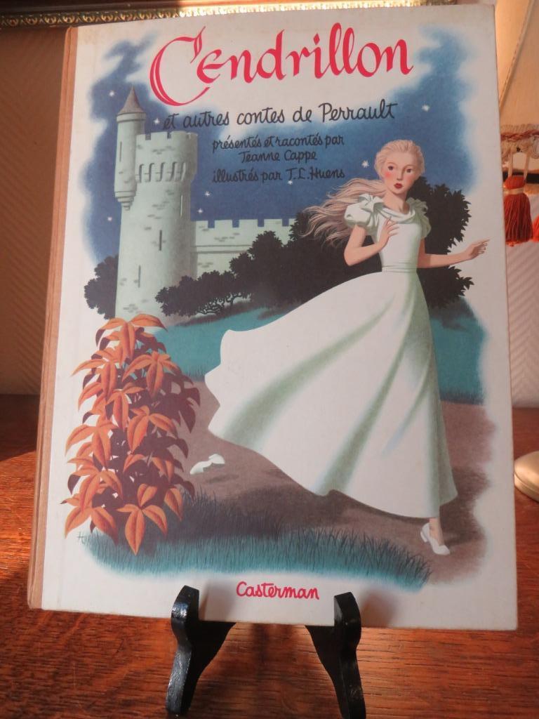 Ancien livre illustré Cendrillon, 1950, Enlèvement ou Envoi, AUTRES