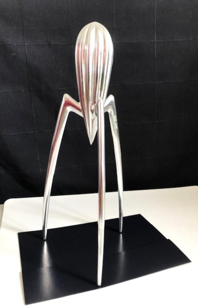 Alessi Philippe Starck Citruspers Juicy Salif✨😍🎁🤗😎👌, 30 cm, Zilver, Gemerkt, Ophalen of Verzenden