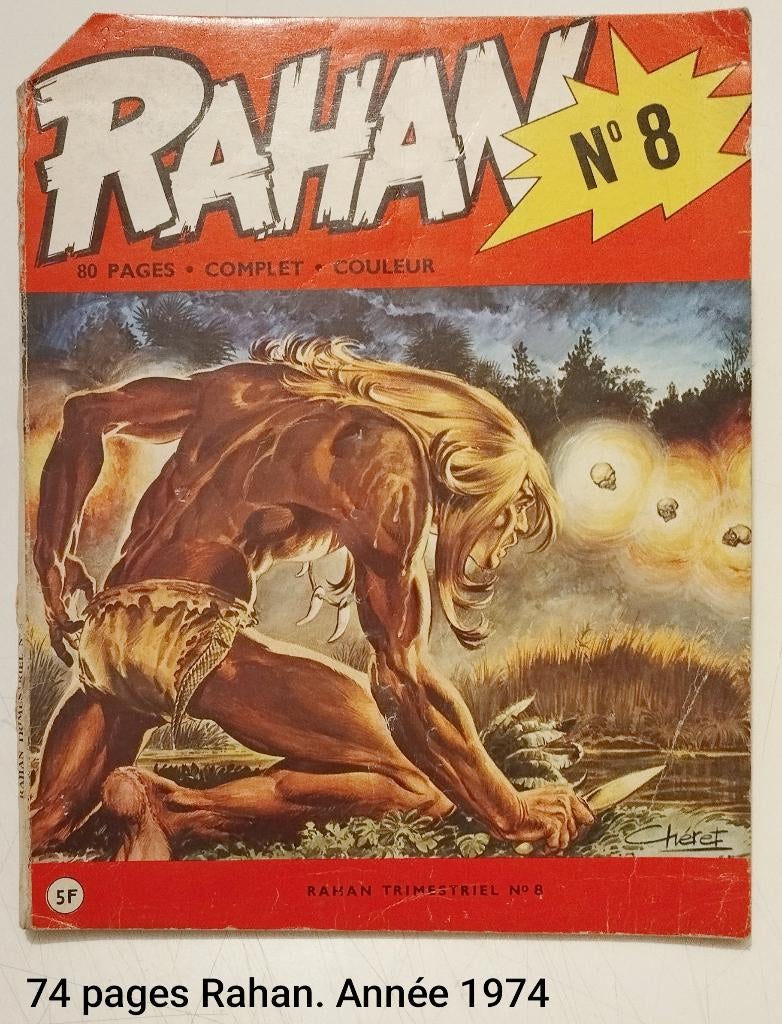 BD'S 15 de RAHAN  1974 0 1981, Enlèvement