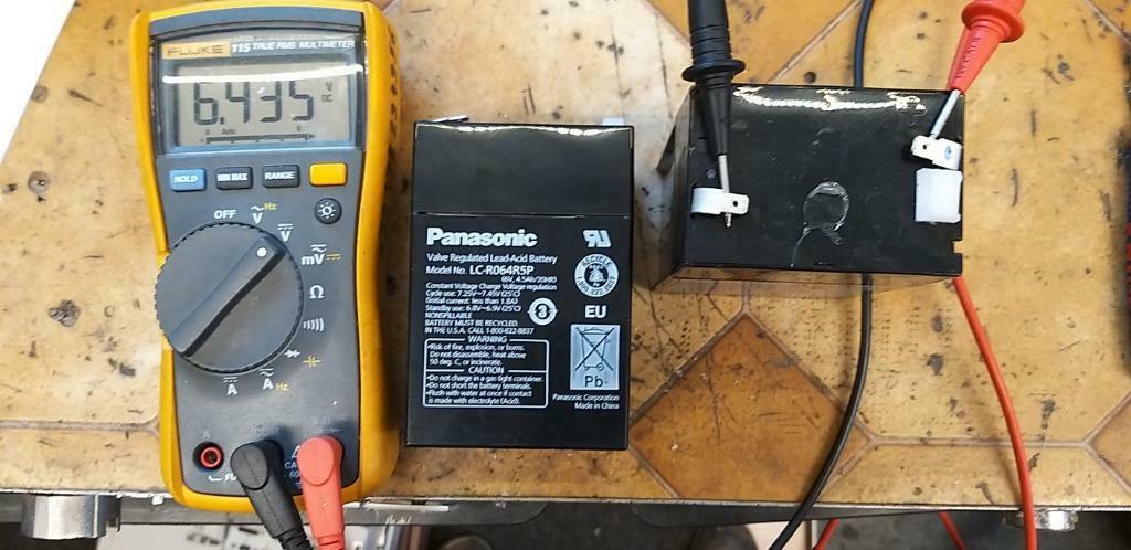 Batterie SLA 6V 4.5Ah, Enlèvement ou Envoi, Utilisé