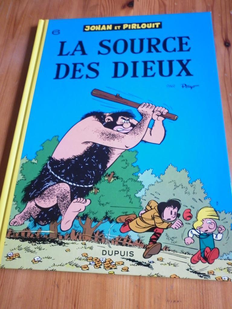 B.D : La source des dieux, Une BD, Enlèvement ou Envoi, Neuf, Johan et Pirlouit