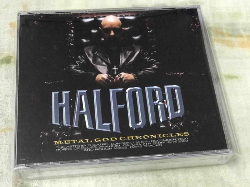 4 CD's HALFORD - Live London 2000 en meer, Cd's en Dvd's, Cd's | Hardrock en Metal, Nieuw in verpakking, Verzenden