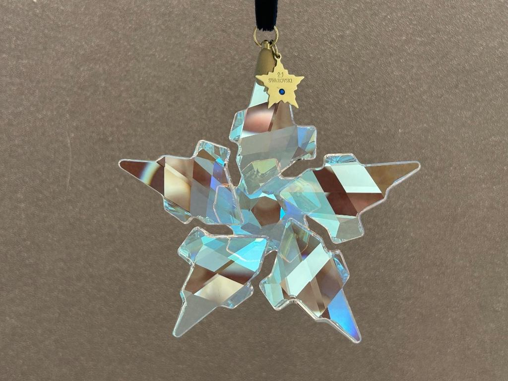 Swarovski Kerstster jaarlijkse editie 2021, Jubileum 30 jaar, Enlèvement ou Envoi, Neuf, Figurine