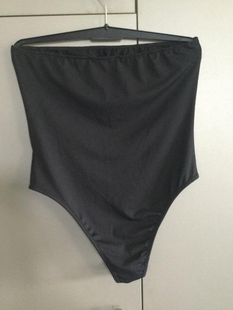 Body/bustier sans bretelles avec stretch, Shein, Enlèvement ou Envoi, Noir, Body ou Corset