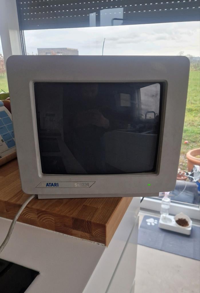 Ecran Atari SC1224 Haute résolution pour Atari ST, Enlèvement
