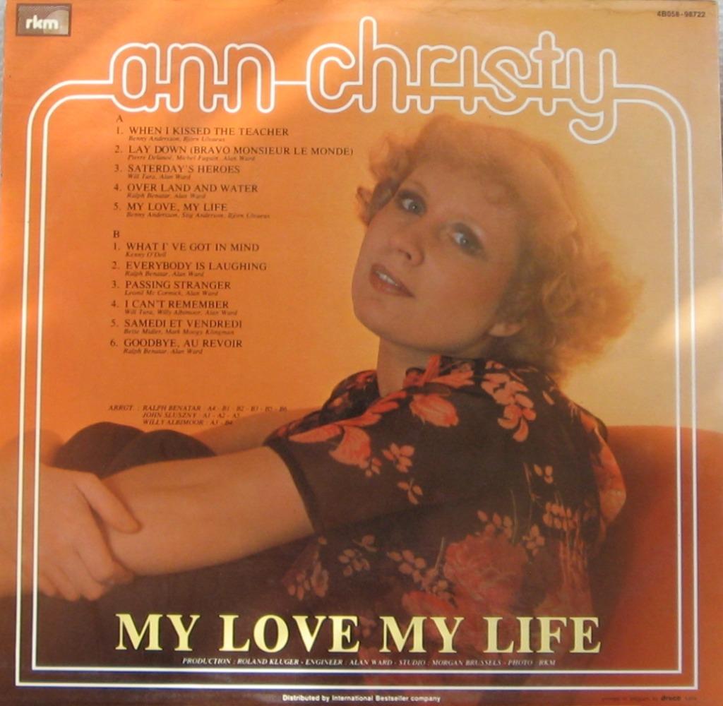 Lp Ann Christy - My Love My Love, Ophalen of Verzenden