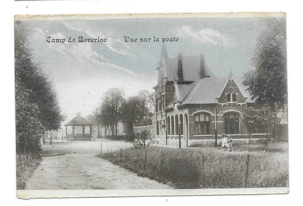 Camp Beverloo vue sur poste, Verzamelen, Ophalen of Verzenden, Ongelopen, Limburg