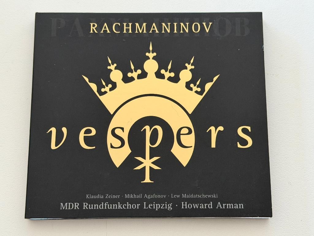 Rachmaninov – Vespers, Ophalen of Verzenden, Gebruikt