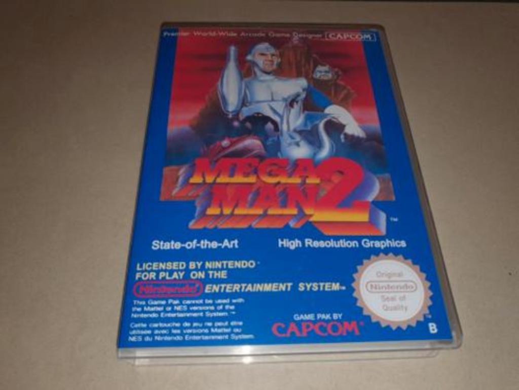 Mega Man 2 NES Game Case, Verzenden, Zo goed als nieuw