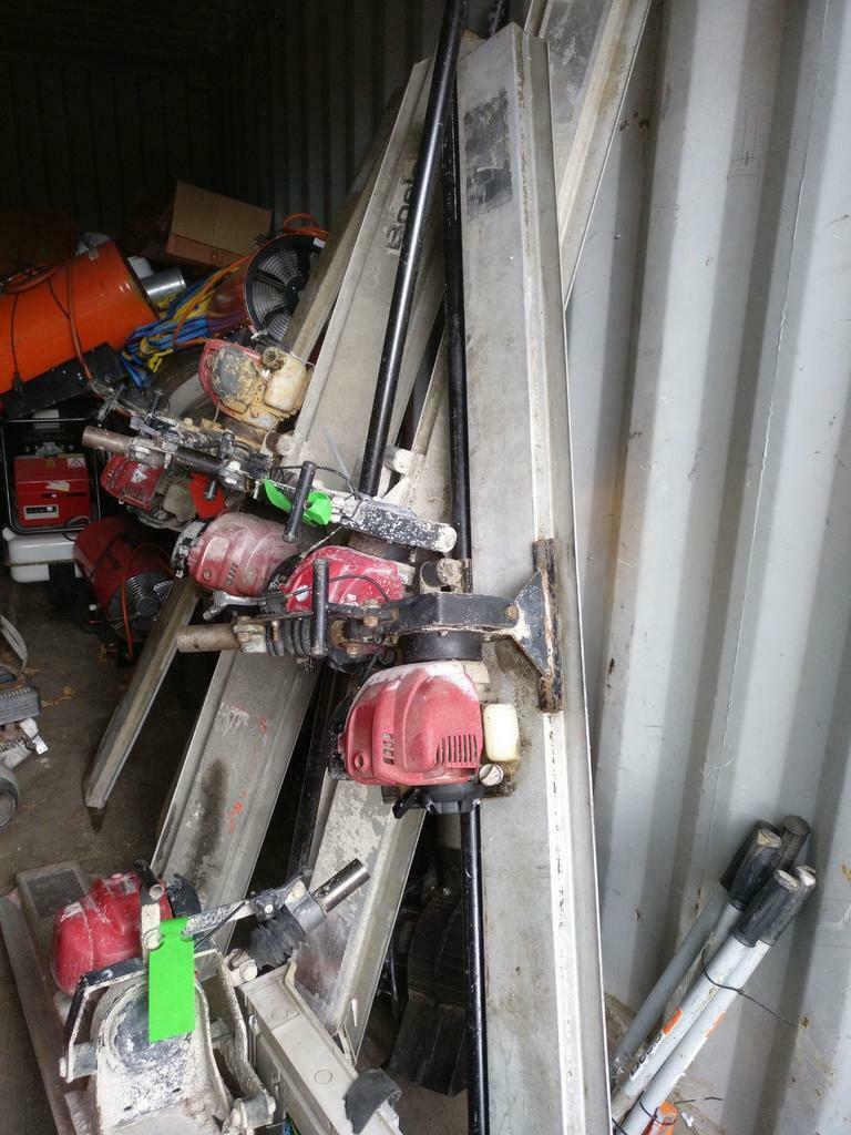 Poutres vibrantes avec moteur honda à vendre, Bricolage & Construction, Enlèvement, Utilisé