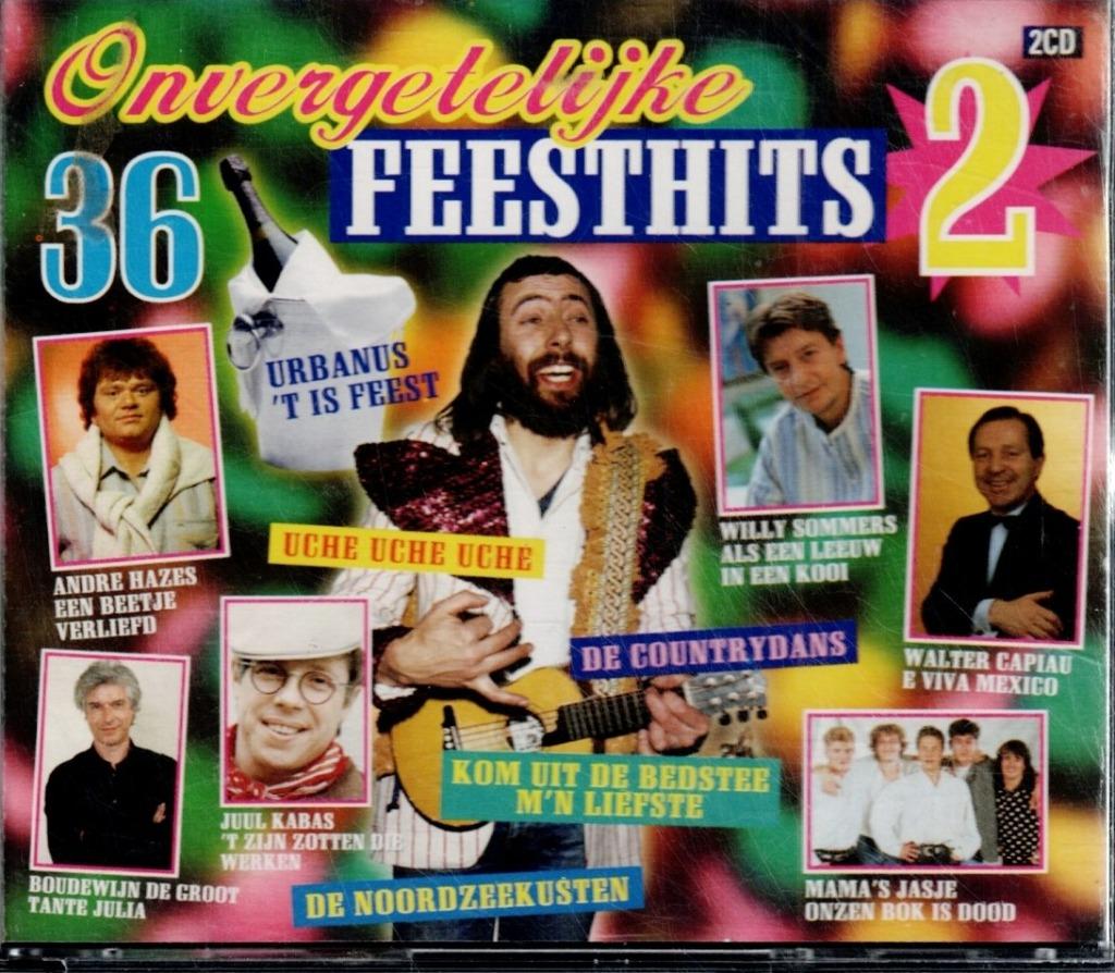 2 x CD   /    36 Onvergetelijke Feesthits 2, Ophalen of Verzenden