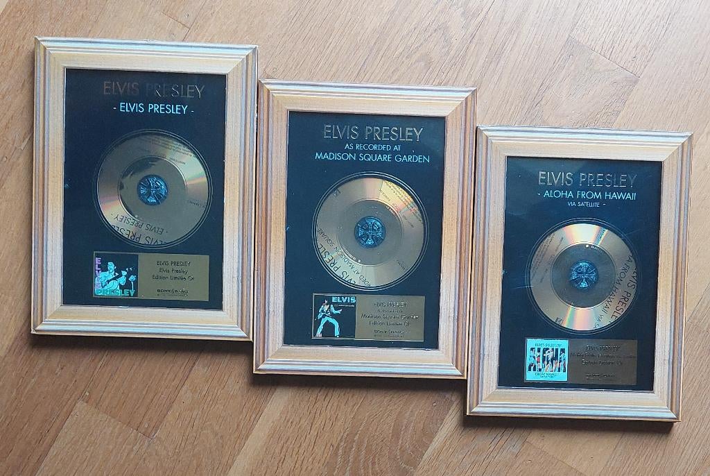 Cd drieluik Elvis Presley, Ophalen of Verzenden, Zo goed als nieuw, Rock-'n-Roll
