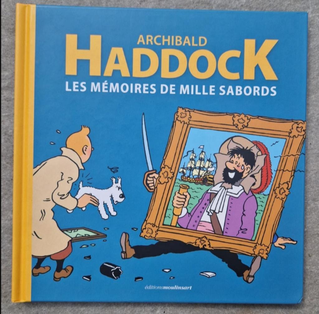 Archibald Haddock - Les Mémoires de Mille Sabords, Une BD, Enlèvement ou Envoi, Comme neuf, HERGE