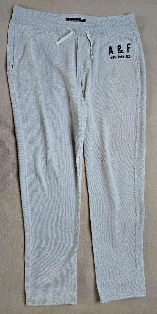 joggingbroek Abercrombie & Fitch S grijs, Kleding | Heren, Sportkleding, Gedragen, Algemeen, Maat 46 (S) of kleiner, Grijs, Ophalen of Verzenden