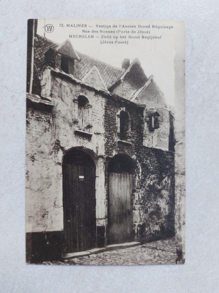 oude postkaart Mechelen, Verzenden