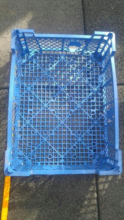 Casier boite de transport outils 40cm x 30cm bleu, Animaux & Accessoires, Enlèvement ou Envoi, Comme neuf