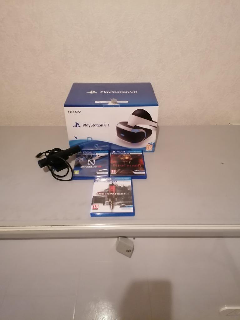 vr ps4 met spelletjes, Enlèvement