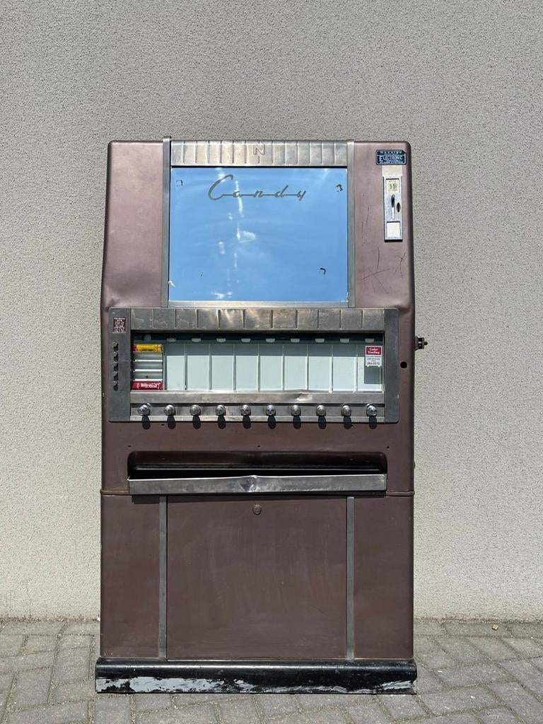 Koopje jaren 50 candy automaat automaton, Ophalen