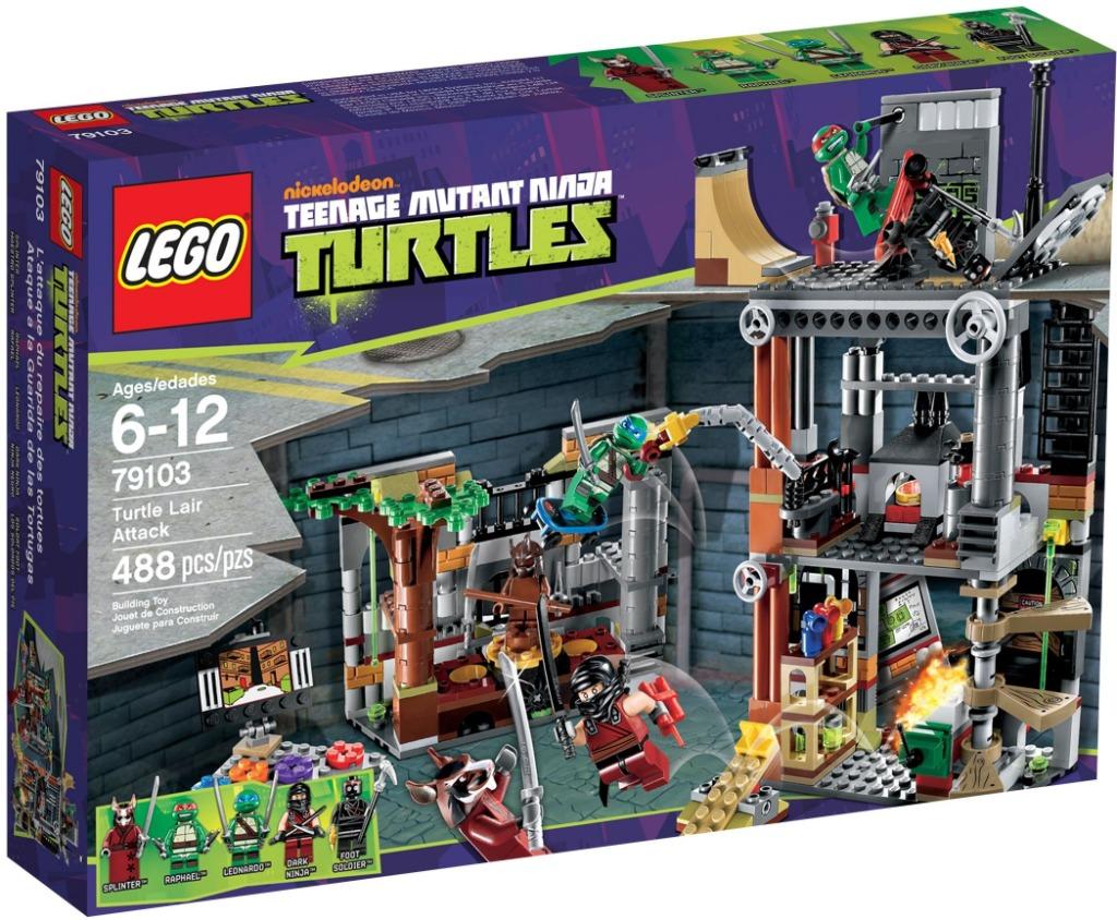 Lego 79103 Ninja Turtles   Turtle Lair Attack   nieuw   2013, Ophalen of Verzenden, Nieuw, Complete set, Lego