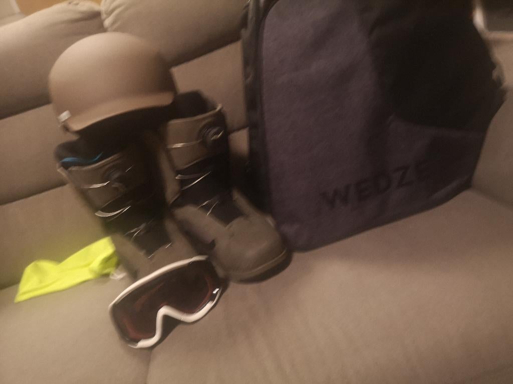 Compleet snowboard set, Sport en Fitness, Snowboarden, Ophalen, Zo goed als nieuw, Board