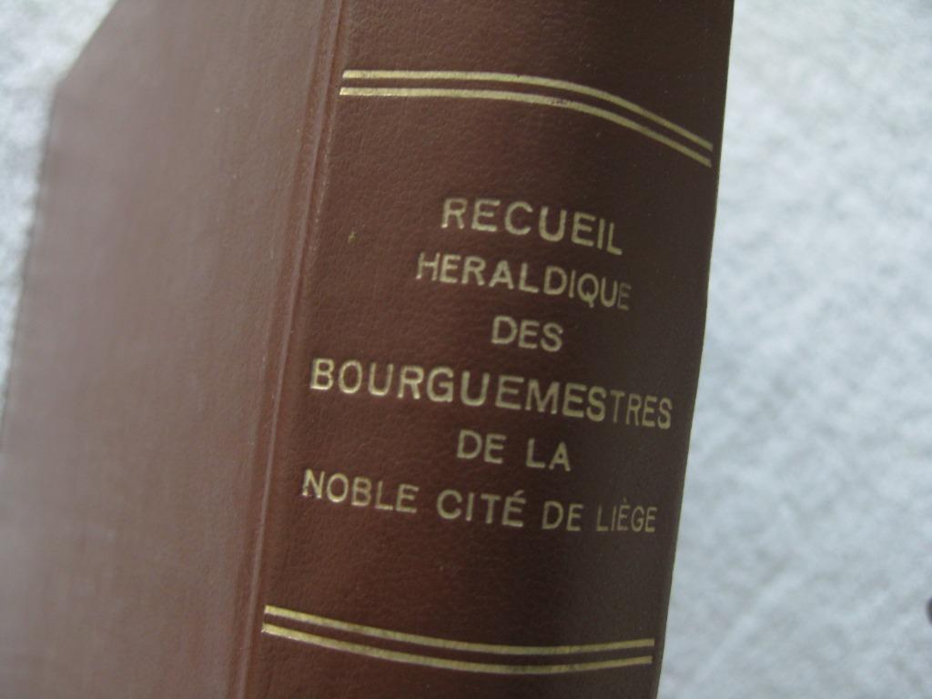 Héraldique de Liège – J.C. Ophoven – 1783 1973 – peu courant, Enlèvement ou Envoi, Utilisé