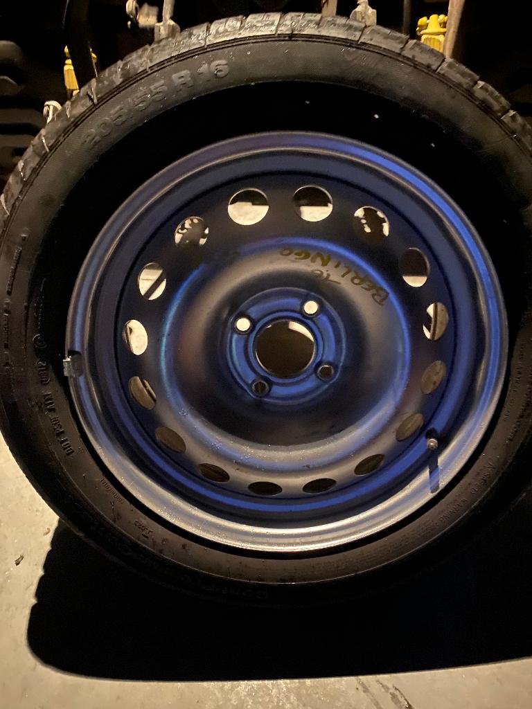 Citroën Berlingo velg en band, Auto-onderdelen, Banden en Velgen, Ophalen, 16 inch, Banden en Velgen, 205 mm