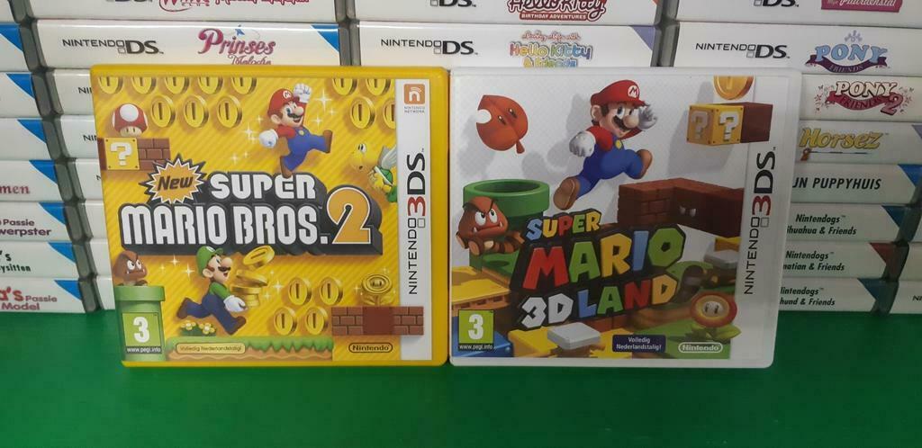 New Super Mario Bros 2 + Super Mario 3D Land te koop, Ophalen of Verzenden